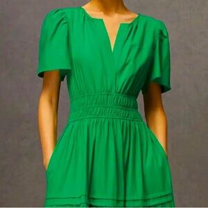 Kelly green long maxi dress, size XXL. Fits more like a XL 14-16